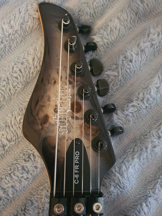 Schecter C-6 FR PRO 2021 - Charcoal Burst