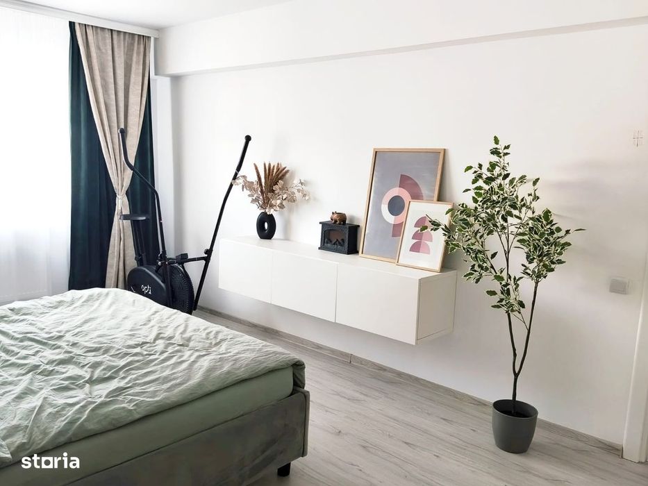 Apartament cu 2 camere, 58 mp, etaj intermediar, parcare zona JYSK