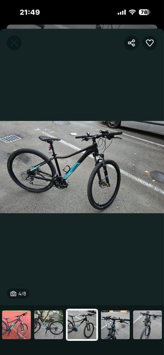 Bicicleta Cube 29’