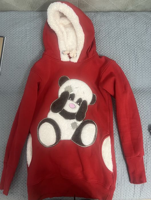 Продам теплую кофту с капюшоном