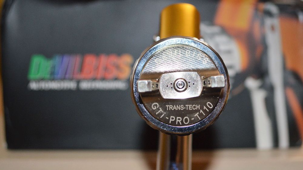 НОВИ!!! DevilBiss GTI \LVMP - ПРОФЕСИОНАЛНИ Бояджийски пистолет ФАКТУР