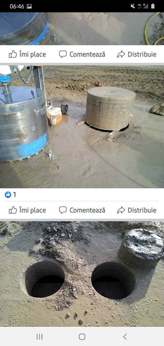 Gauri carotare taiere beton, Gaura hota centrala Buzau