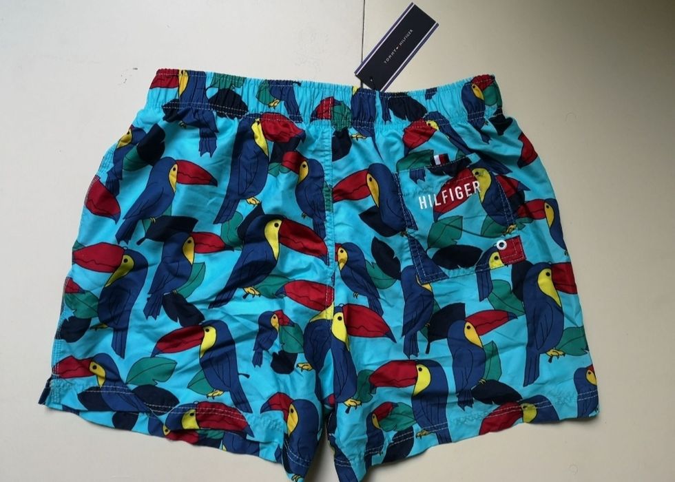 Tommy Hilfiger pantaloni de baie, pantaloni scurti cu chilot interior