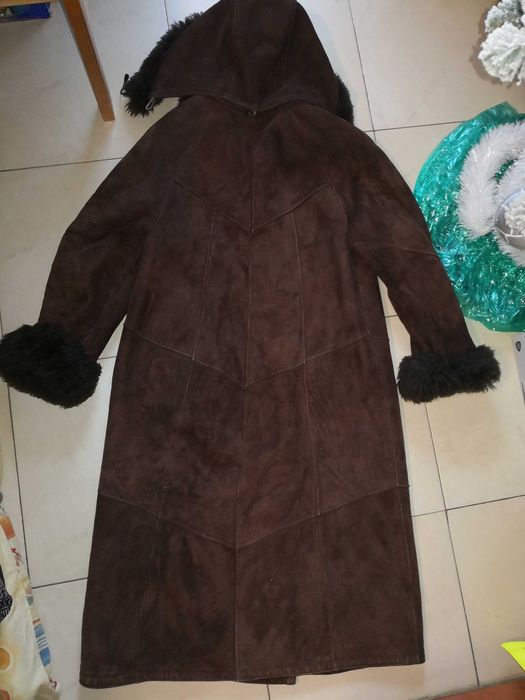 дамски кожух овча кожа - изключително топъл и в най-студените дни