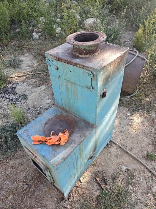 Угольная печь  с колосниками