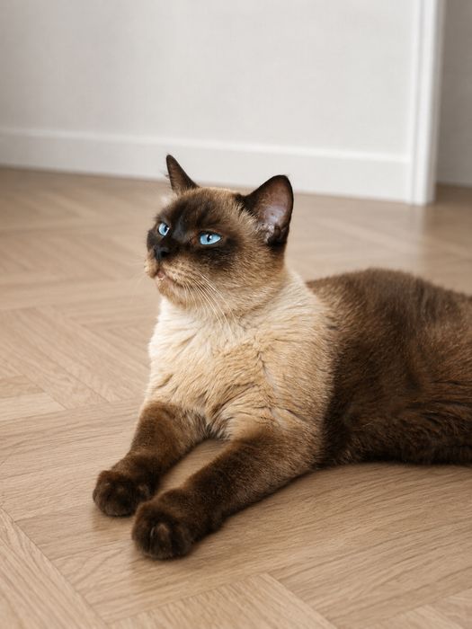 Сиамский кот Яша ищет дом