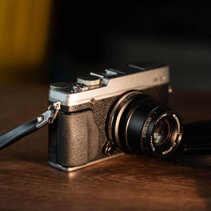 Fujifilm X-E1 Silver + TTartisan 35/1.4