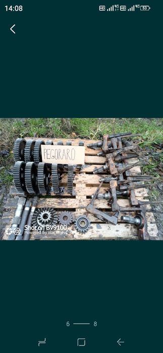 Piese freza grapă rotativa pinion slamAx.