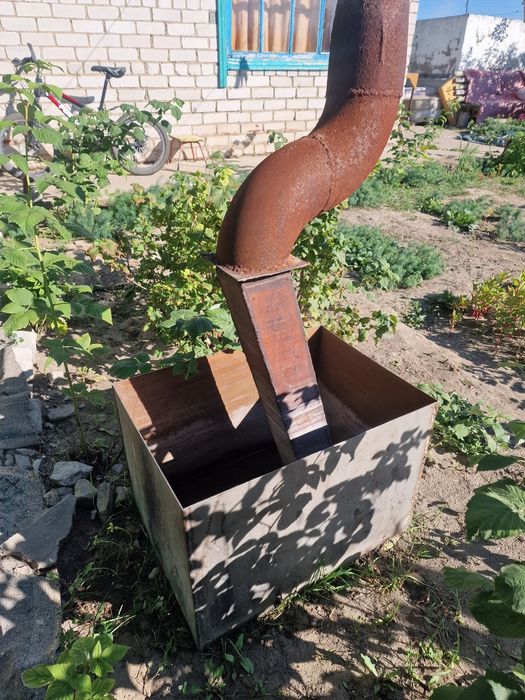 Продаётся печь для бани с баком для горячей воды