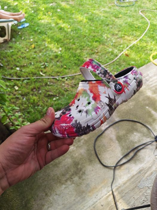 Papuci casa Crocs original copii mărime 31 32  interior căptușit