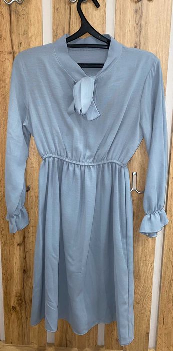 Платье серое, 44-46