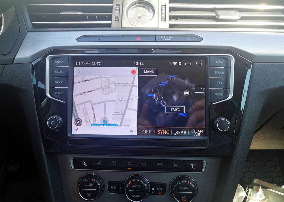 Navigatie android VW Passat B8 MIB891P8 4+32GB wireless Carplay