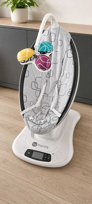 Люлка mamaRoo 4.0 Silver plush