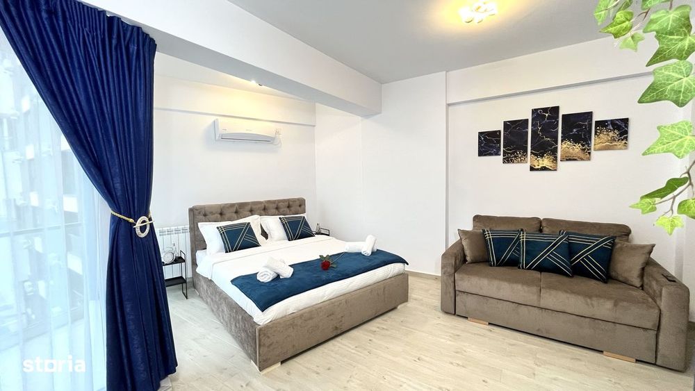 Studio XXL de vânzare în Mamaia Nord – mobilat lux, parcare proprie