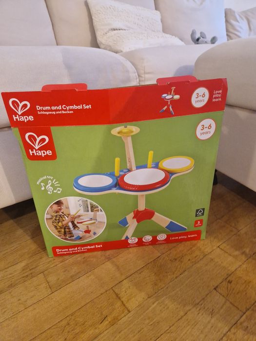 Детски барабани HAPE 3-6 години