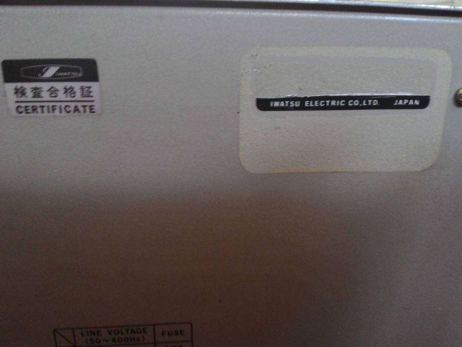 Продавам (може би) стар работещ японски ултразвуков дефектоскоп.