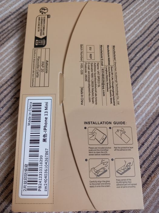 Протектор за дисплей на i phone 13 mini