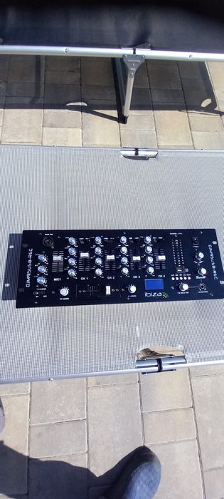 Mixer pasiv 4 canale Ibiza sound cu USB