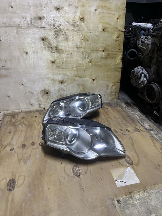 Передние фары Volkswagen Passat B6