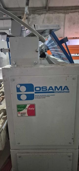 Индустриална ролкова  лепиларка OSAMA Италия + маса