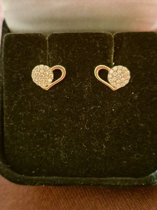Cercei aur 14k, 1.20gr