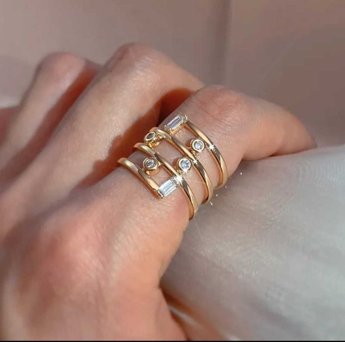 Пръстен с цирконий