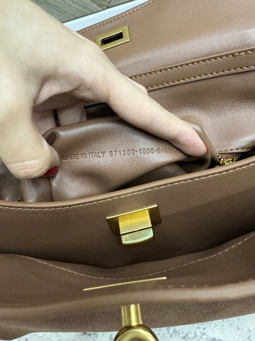 Сумка Balenciaga Rodeo small замша