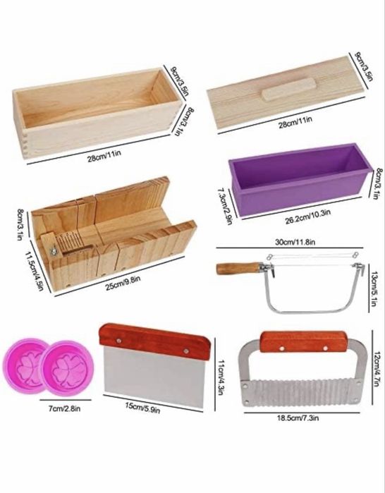 Комплект за леене и рязане на сапуни