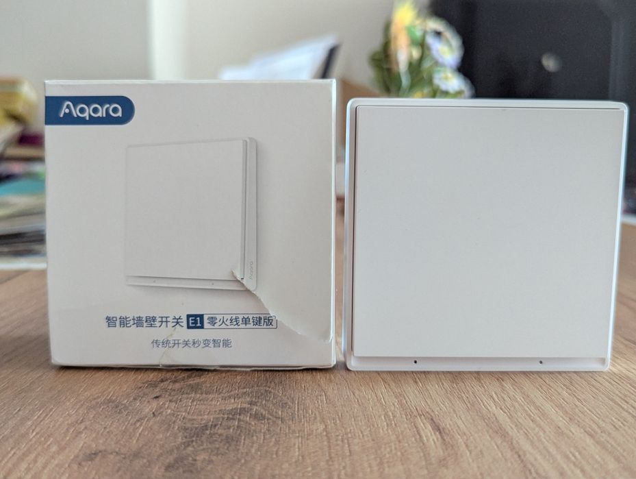 Смарт ключ Aqara Smart Wall Switch E1