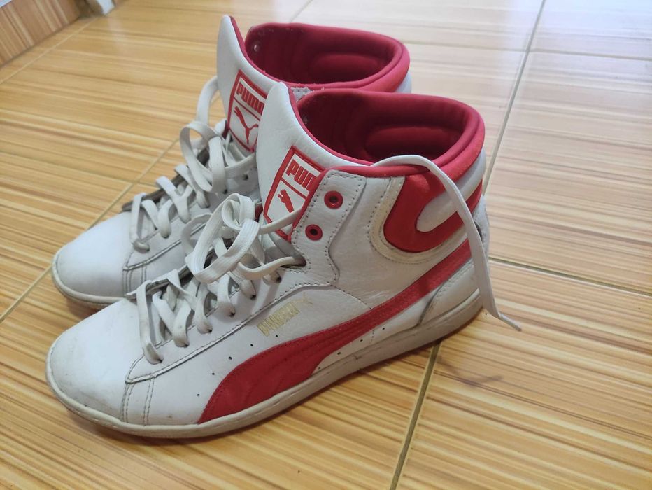 Кецове Пума високи кожа