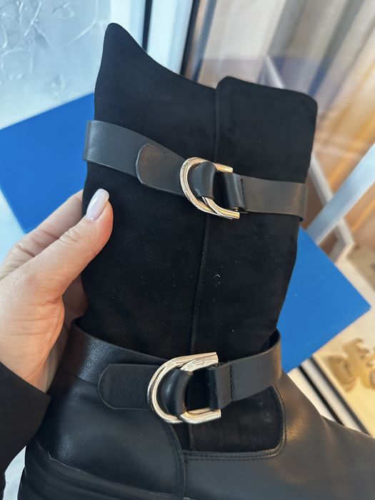 Теплые зимние сапоги