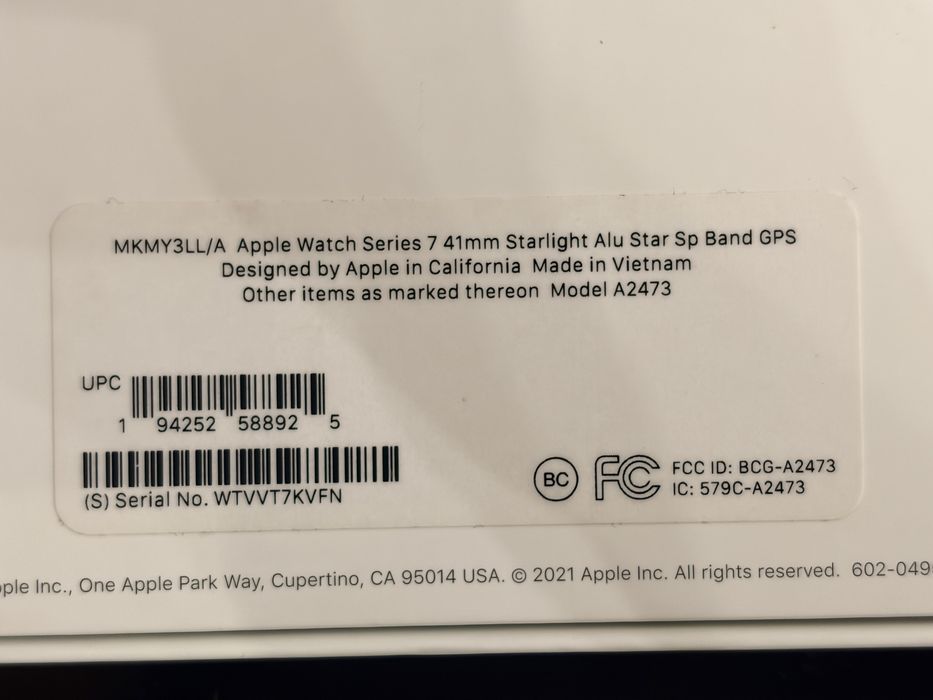Apple watch 7 серии