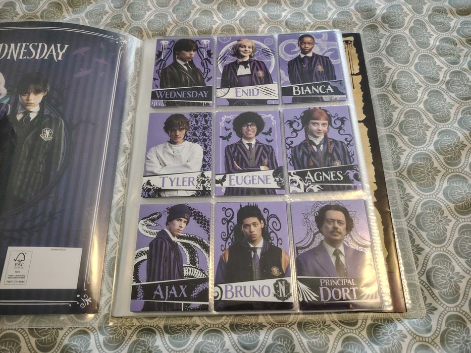 album Panini Wednesday complet