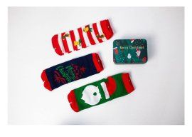 Новогодний подарочный носки