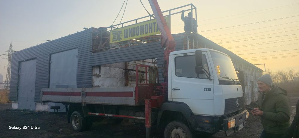 Услуги манипулятора и автовышки