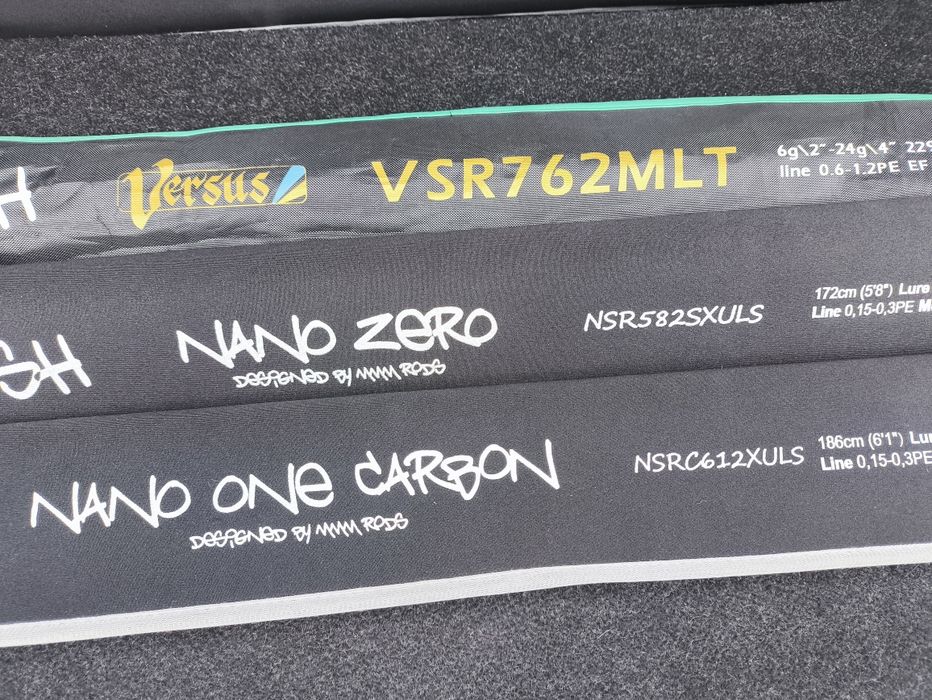 Спиннинг  Крейзи Фиш  Nano  и  Favorite Black Swan