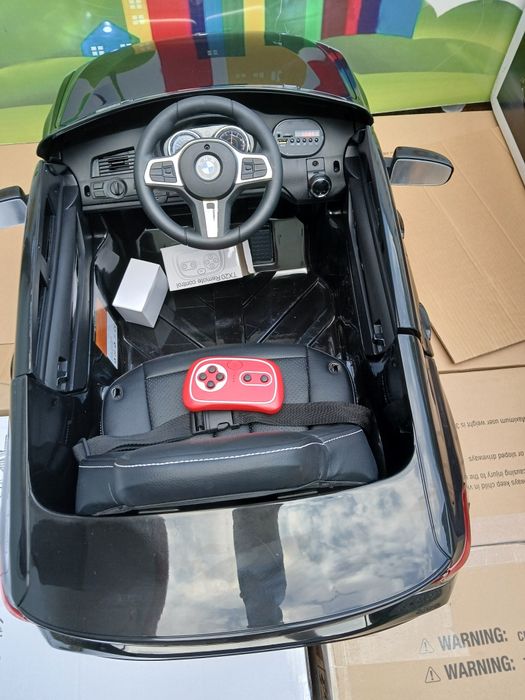 Промо!!Акумулаторен джип BMW 6GT с меки гуми 12V