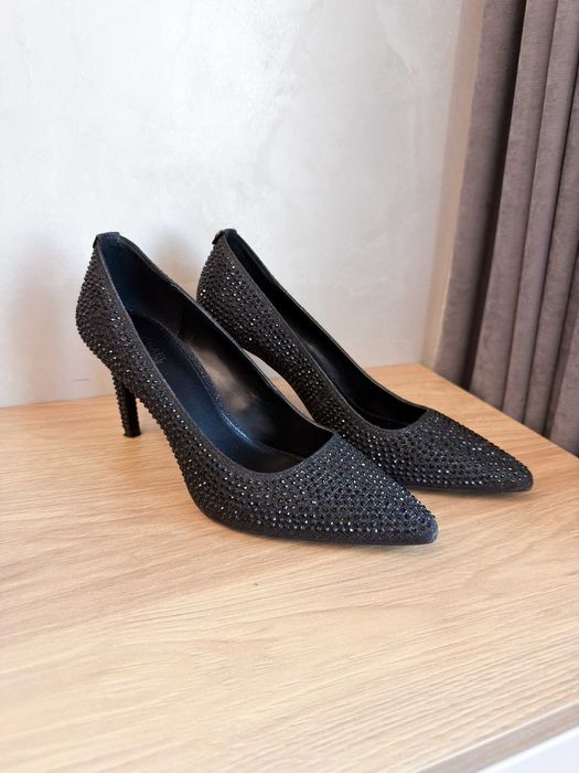 Оригинални Дамски обувки на токчета Michael Kors Черни Размер 38