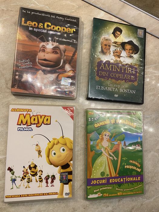 DVD uri desene animate copii