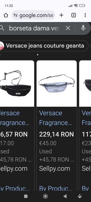 Borseta de dama Versace Fragrance