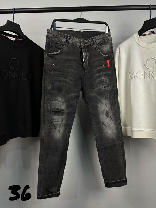 Dsquared мъжки черни дънки 6 модела