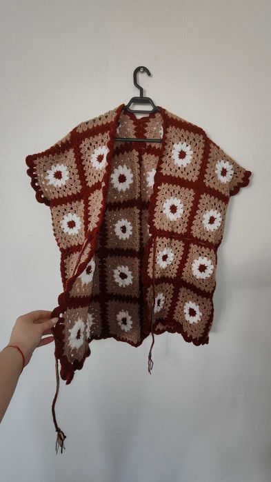 Cardigan ,, Pătratul Bunicii"
