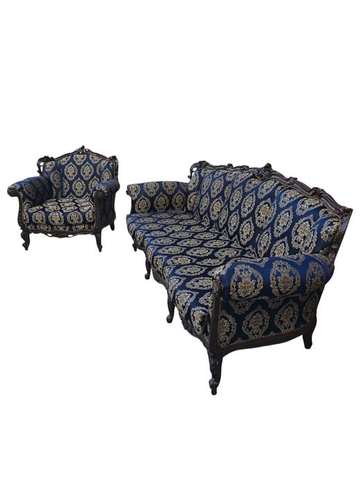 4 броя стари, френски  кресла и още барокови ,френски мебели