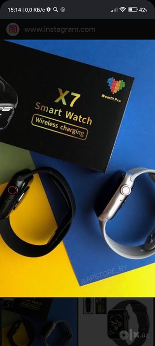 Две пары смарт часов, smart watch X 7