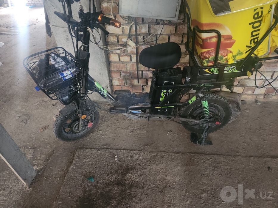 Elektro skuter evelo sotiladi holati ideal turibdi