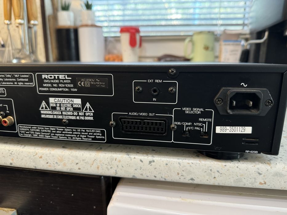 DVD Rotel RDV-1050e