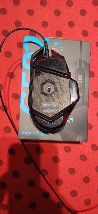Mouse Logitech G502 Hero + Grip tape