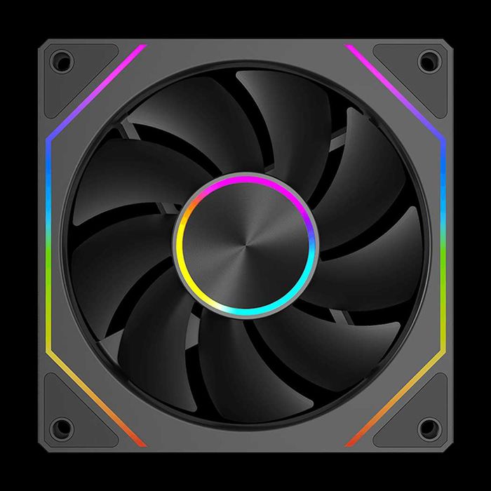 Вентилятор для корпуса PCCooler FG120 ARGB BK Black