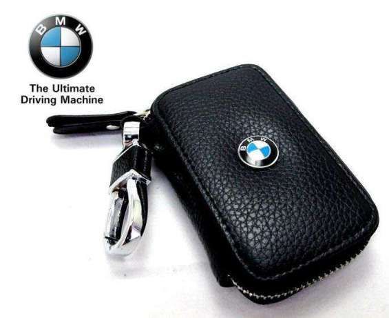 ключодържател за кола в калъф от естествена кожа бмв ауди мерцедес