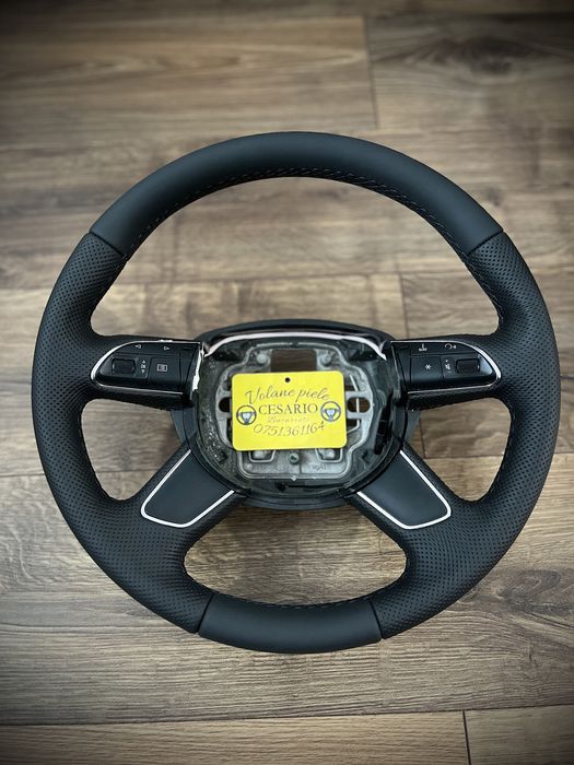 Volan piele naturală Nappa Audi A4 A6 A7 C7 Q3 4G A8 4H Q5 2010-2018